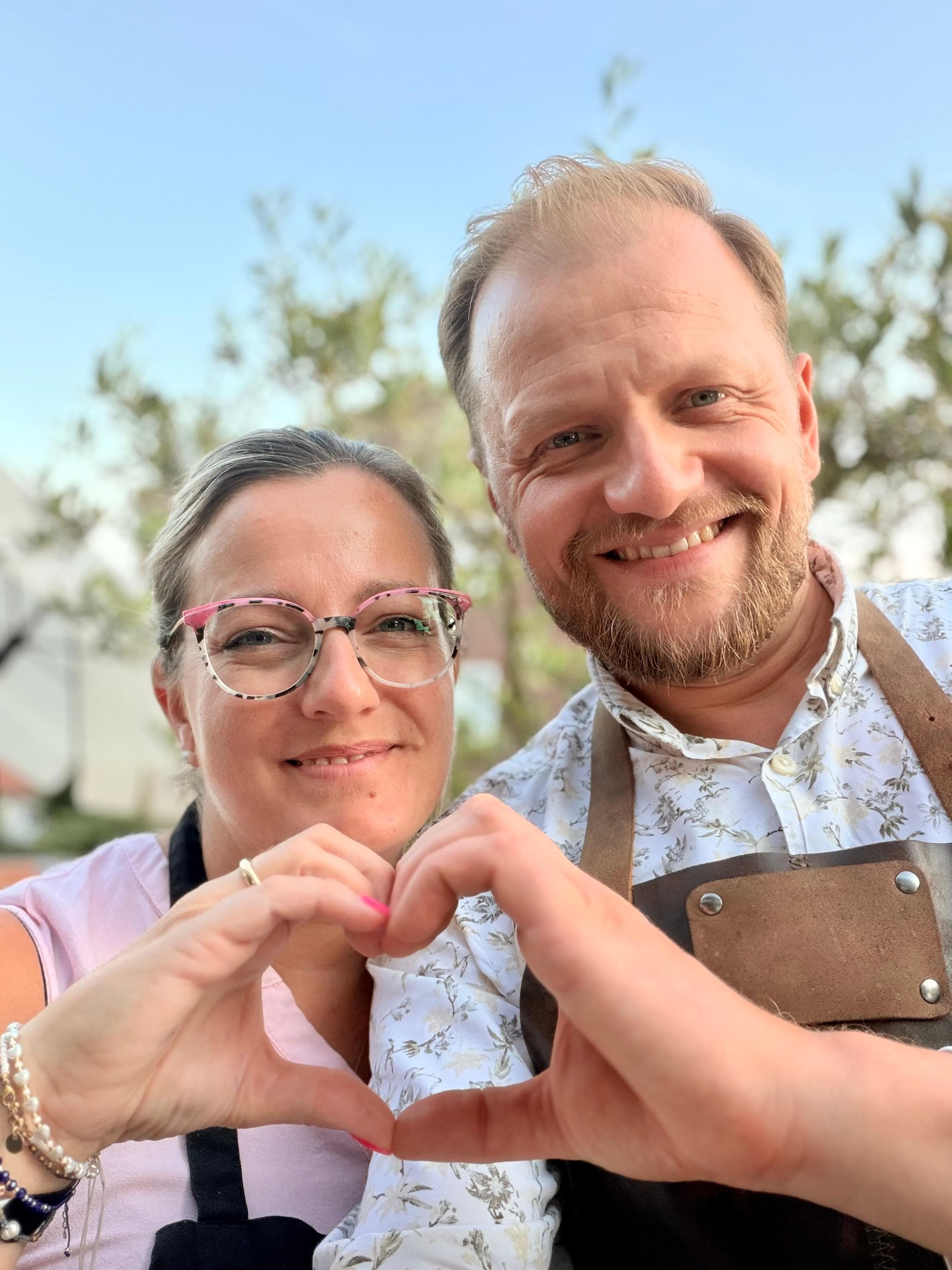 Anna and Christian Schulzeck of Pfannkuchenhaus Fehmarn